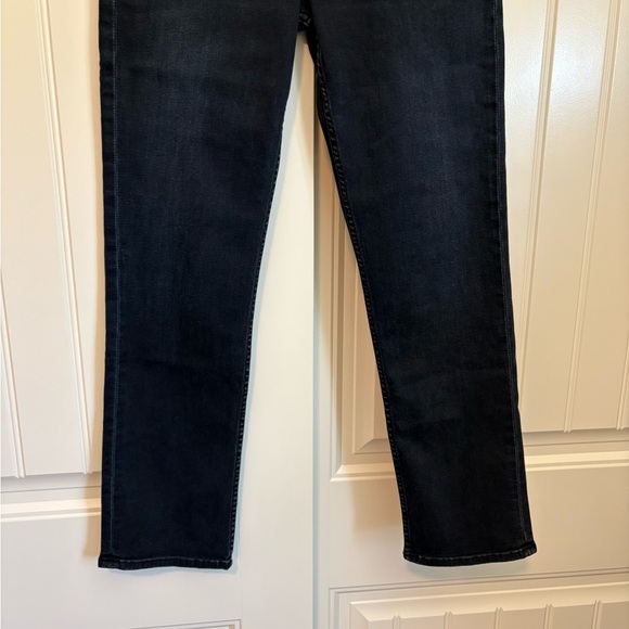 Mother NWOT Black The Mid-Rise Rider Ankle Jeans in Night in Paris size 26 - Picture 4 of 8